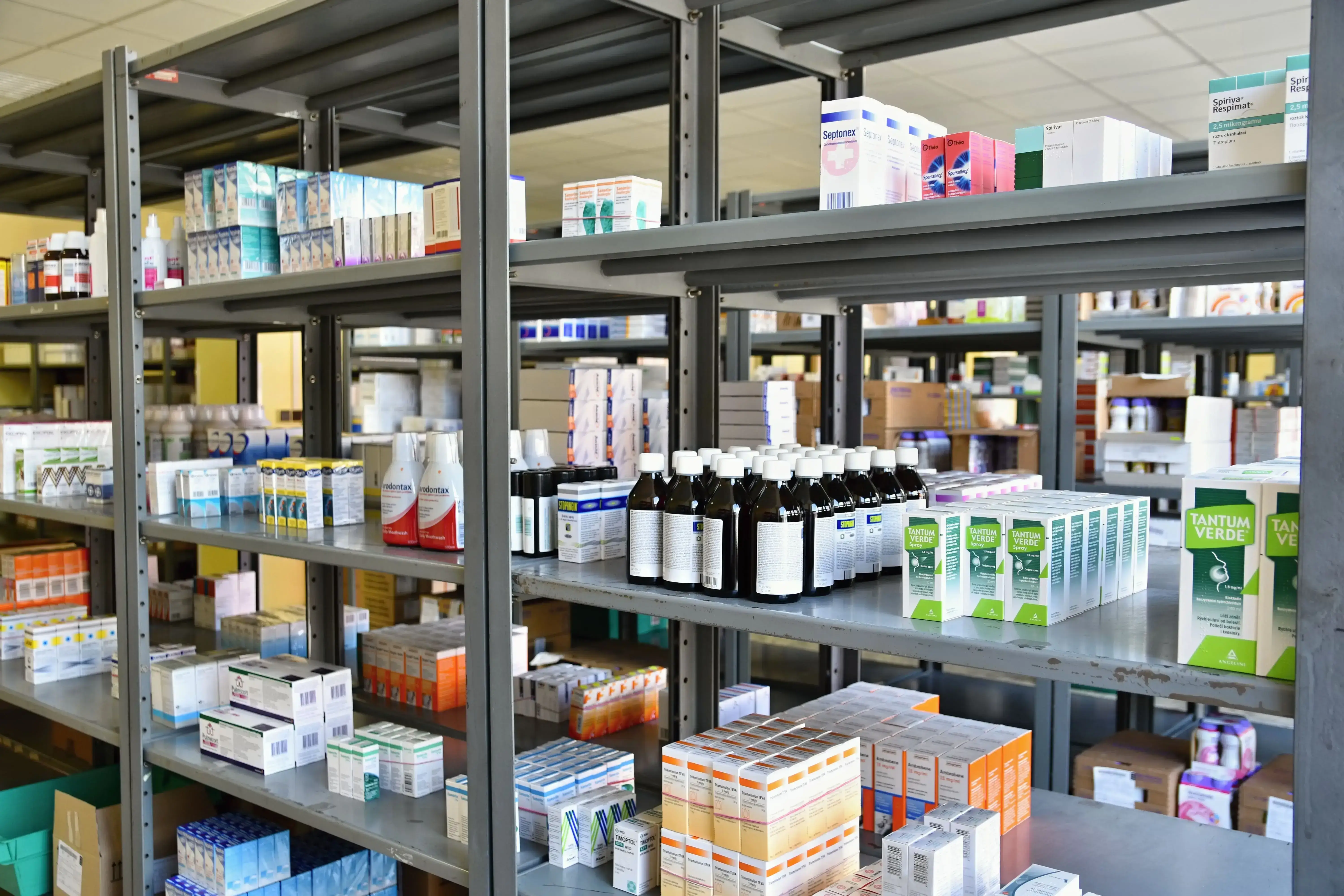 Intérieur de la pharmacie